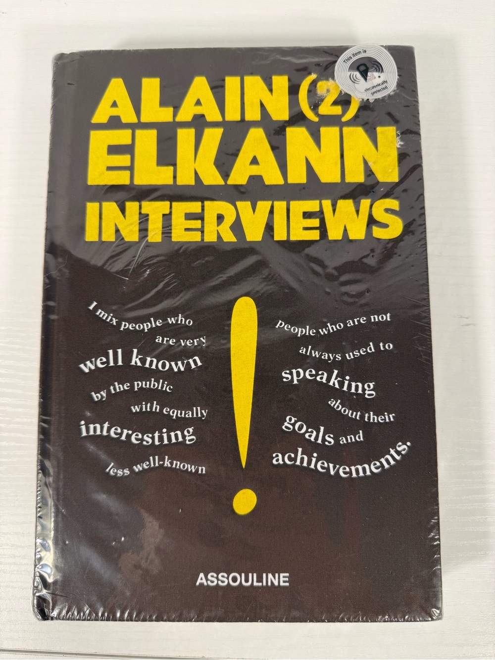 Alain Elkann Interviews Vol 2 Assouline Hardcover NEW SEALED 2024
